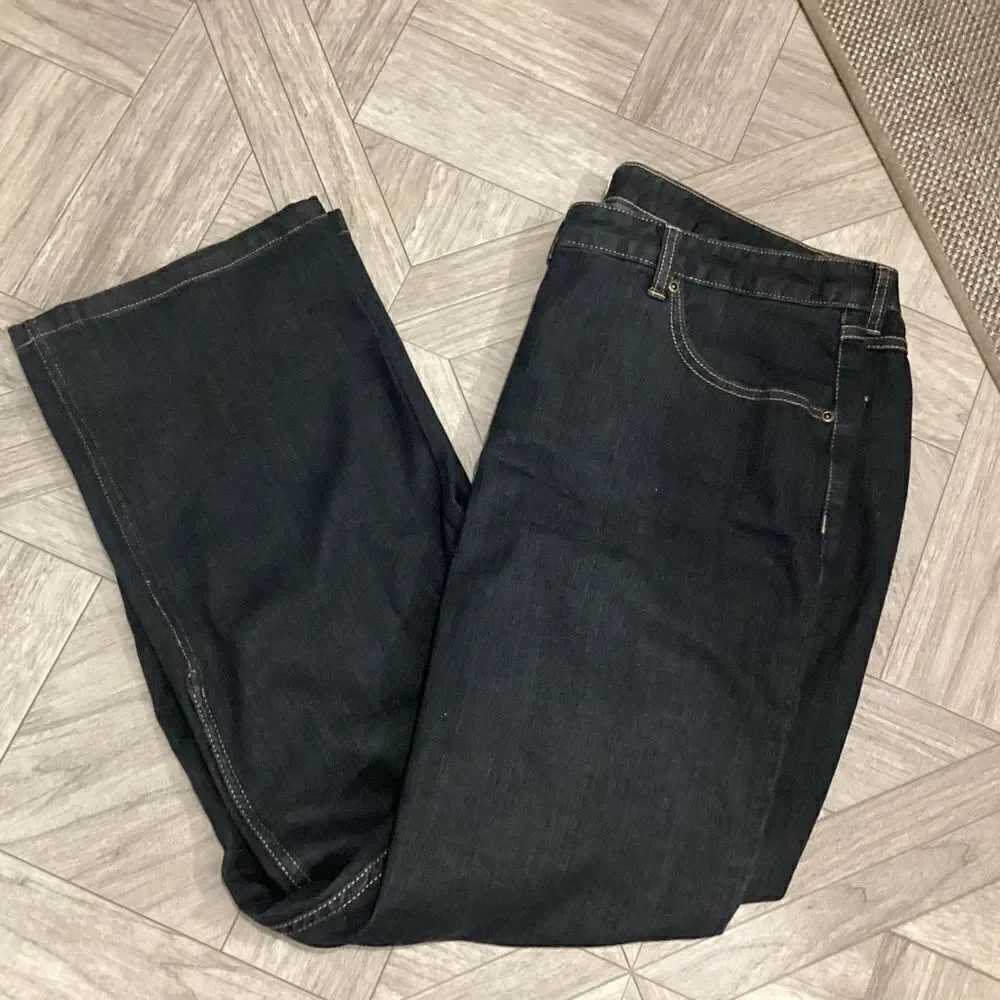 NWOT. Christopher & Banks Women’s Size 14 Short Black Stretch Denim Jeans